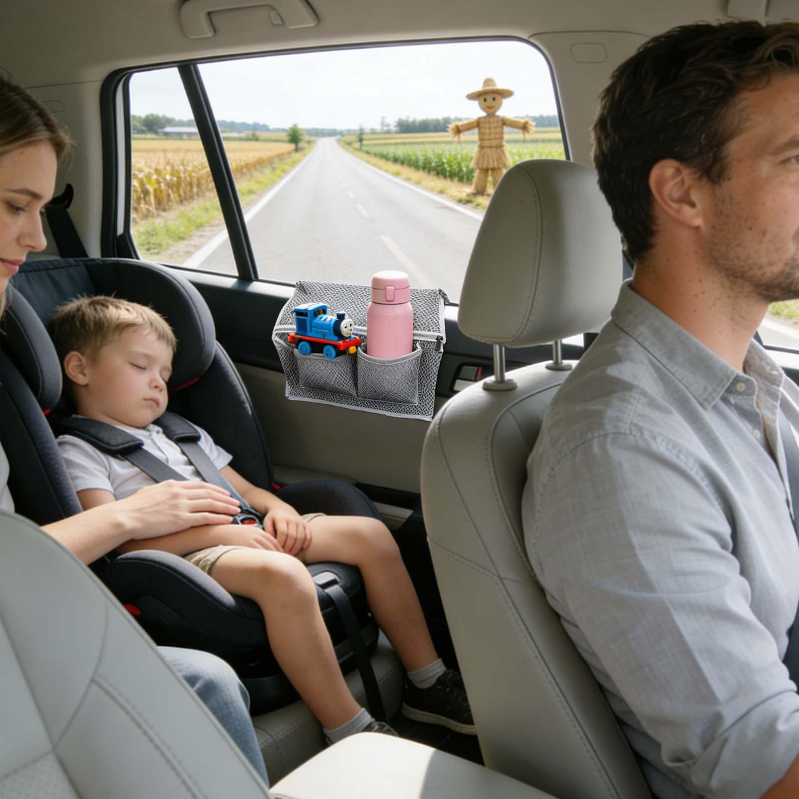 Rv Snacks & Food Zone Surat Menu - Auto-achterbank-organizer Familie Road Trip Must-have Achterbank-organizer
