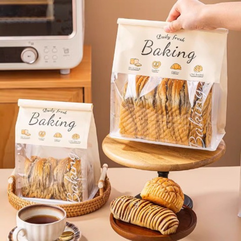Food Day Snacks - Bakkerij Toast Brood Verpakkingszak Zelfsluitende Bak