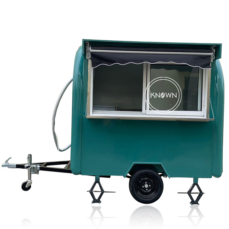 Food Snacks To Sell - Straatmobiele koffie Hotdog-automaanhangwagen Sleepbare bestelwagen Klein