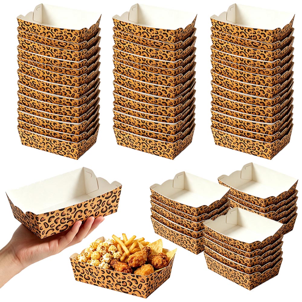 12-100 stuks luipaardprint weg - Food Day Snacks recensie en prijs