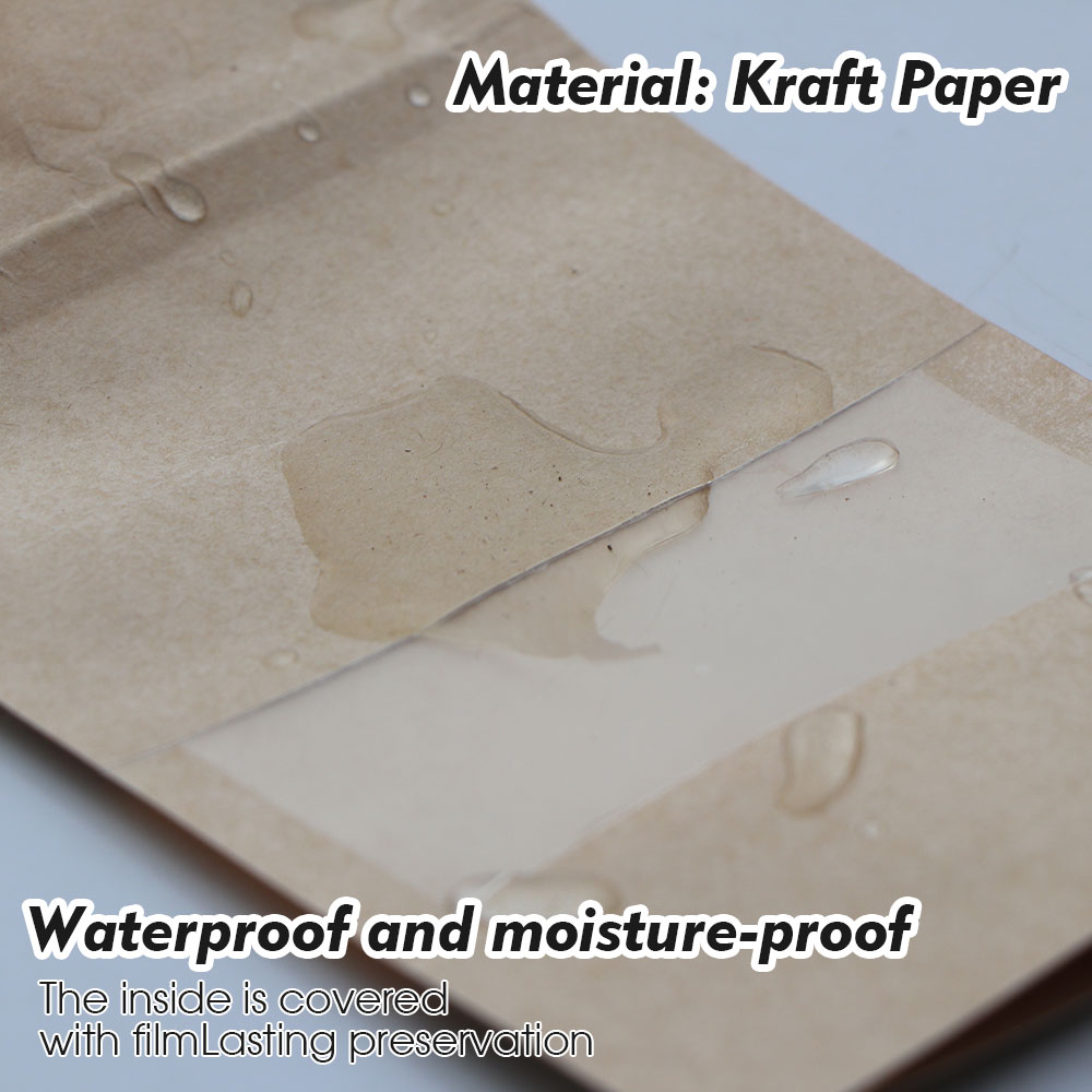 Kraftpapier Zip Lock Zakken Me - Food Day Snacks recensie en prijs