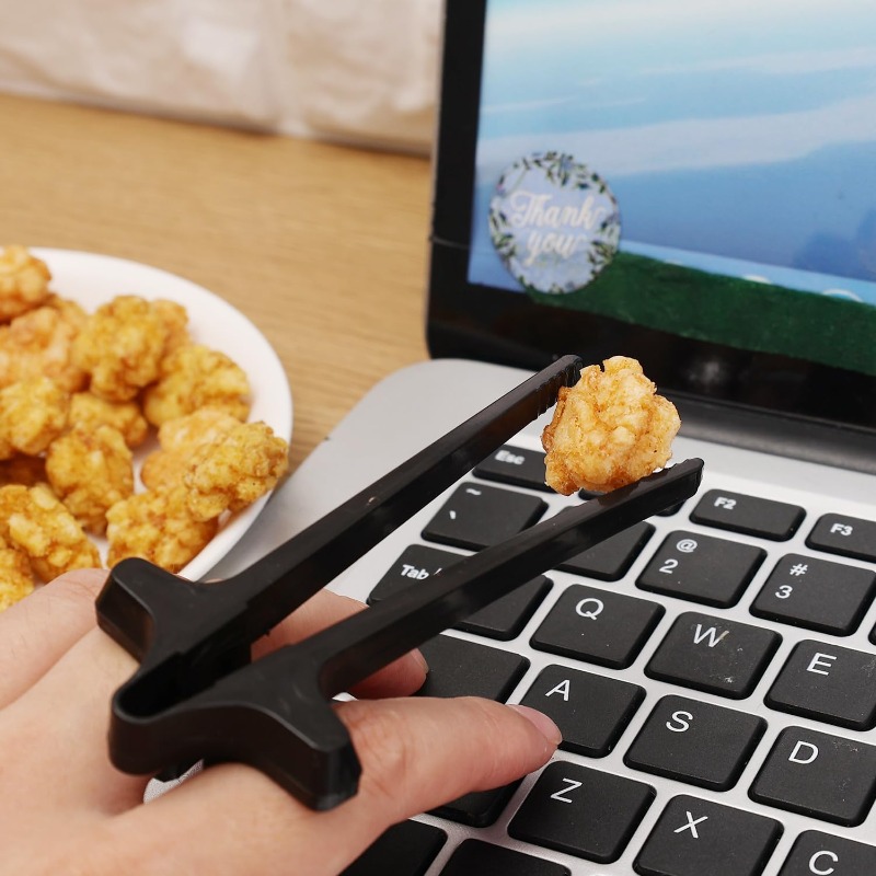 10/1PCS Luie Vingers Eetstokje - Snacks Food Video recensie en prijs