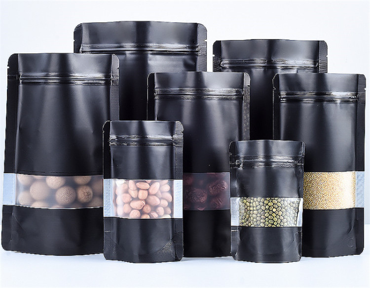 100PCS Stand-up Mat Zwart Alum - Food Day Snacks recensie en prijs