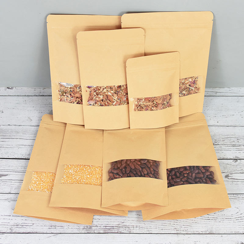 20/50 Stuks Kraftpapier Zip Lo - Food Day Snacks recensie en prijs