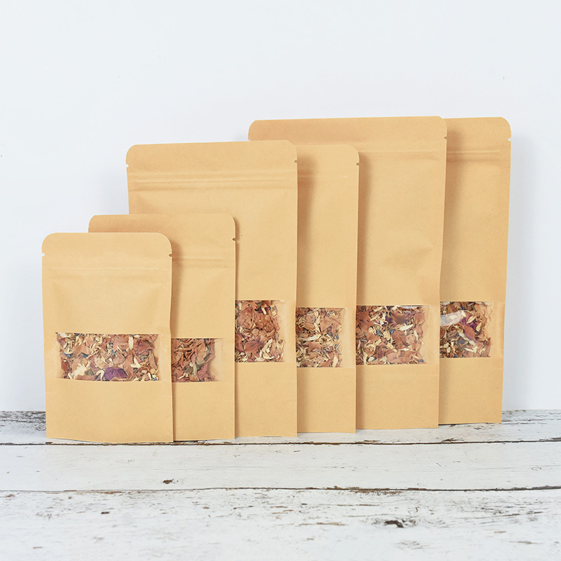20/50 Stuks Kraftpapier Zip Lo - Food Day Snacks recensie en prijs