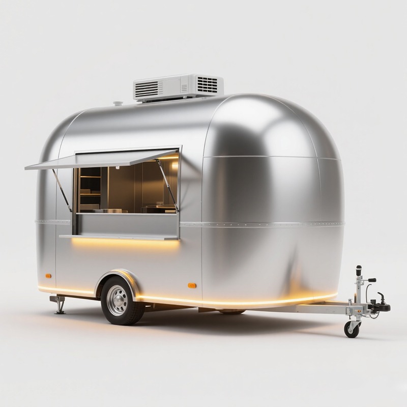 Mobiele snackkar met wielen, m - Food Snacks To Sell recensie en prijs