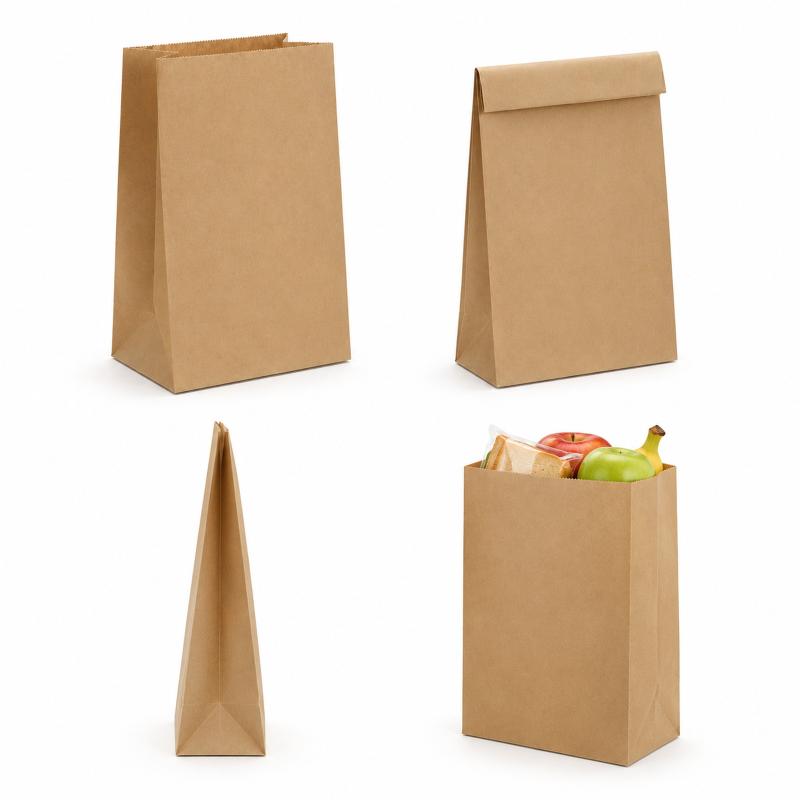 10~30 stuks bruine kraftpapier - Food Day Snacks recensie en prijs
