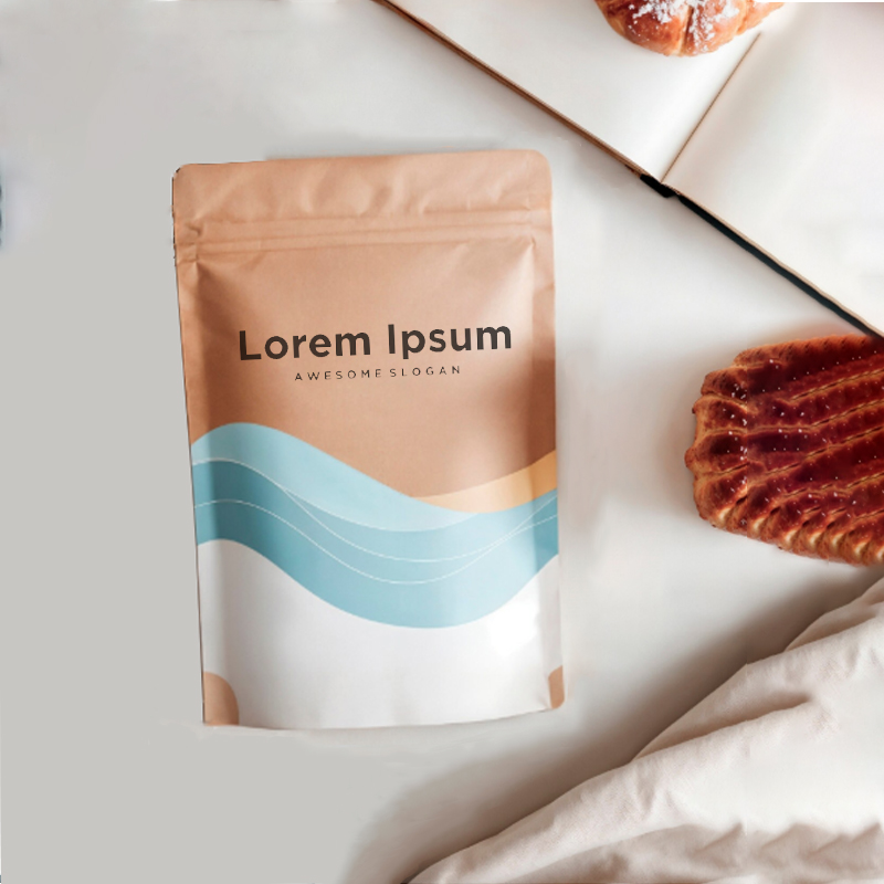 Aangepaste witte kraftpapier r - Food Day Snacks recensie en prijs