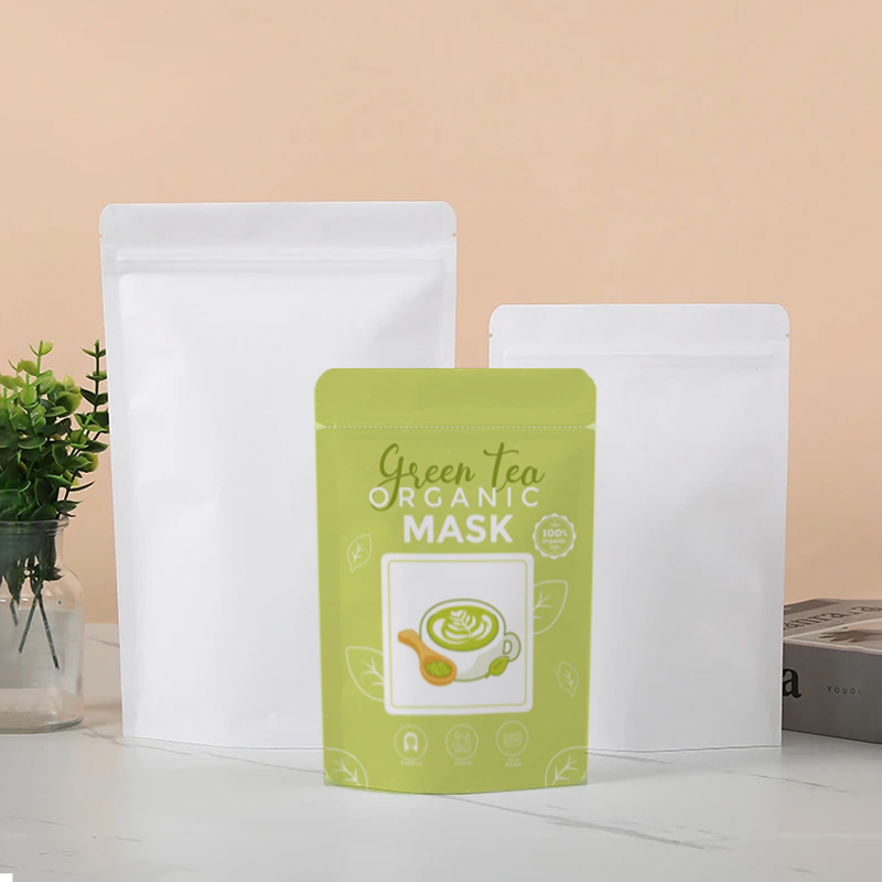 Aangepaste witte kraftpapier r - Food Day Snacks recensie en prijs