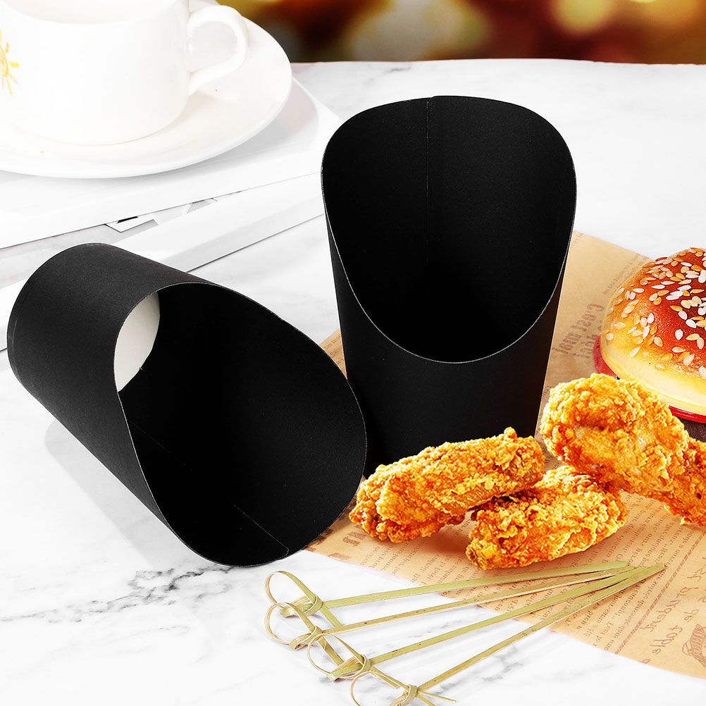 50 stuks frietbakjes, papieren - Food Snacks For Party recensie en prijs
